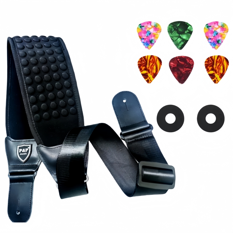 Acoustic Guitar Dreadnought - Conjunto de Correias de Guitarra P&P
