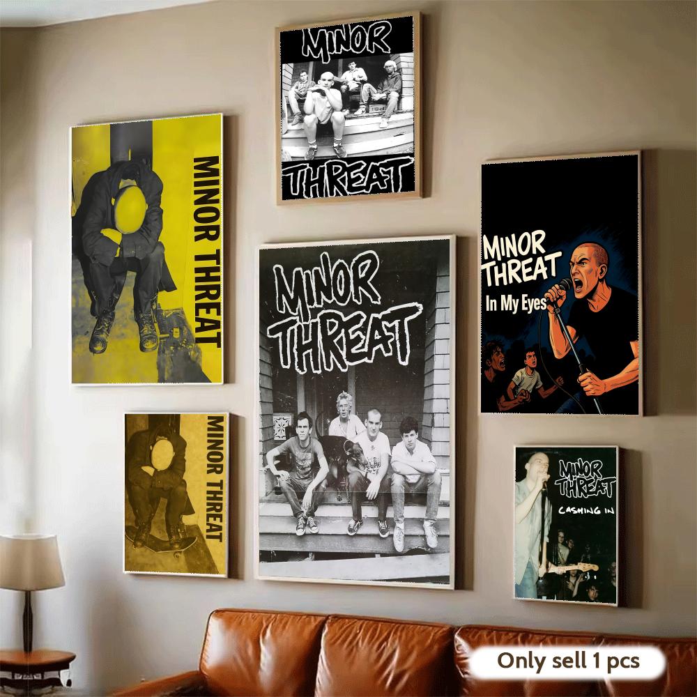 Musical Instrument Poster - Pôster da banda de rock M-Minor