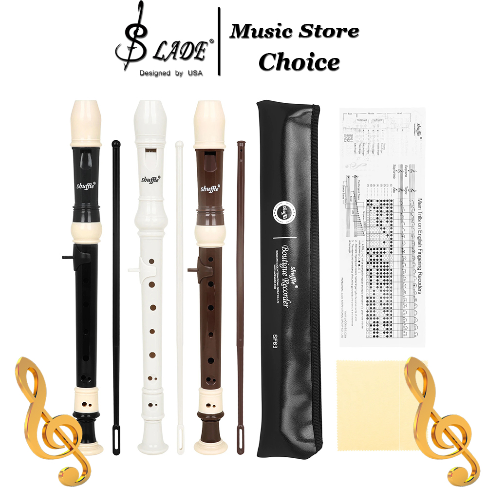 Recorder Baroque Style - Flauta de 8 furos estilo barroco,