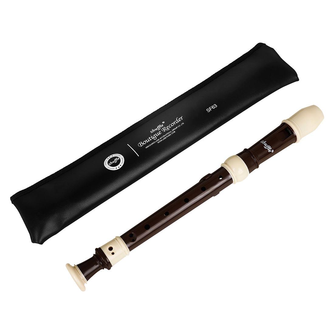 Recorder Baroque Style - Shuffle-8 buraco gravador com vara de