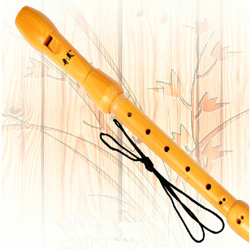 Recorder Baroque Style - Flauta Doce Profissional de Madeira F-KEY