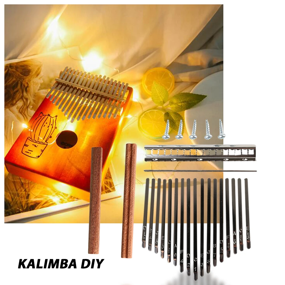 Musical Instrument Diy - Conjunto de teclas kalimba de 17