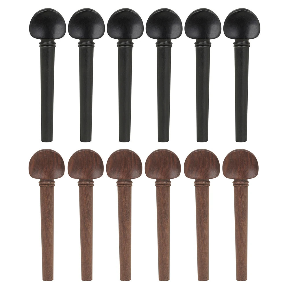 Musical Instrument Oud - 12 Pçs/set Oud String Pegs Mahogany