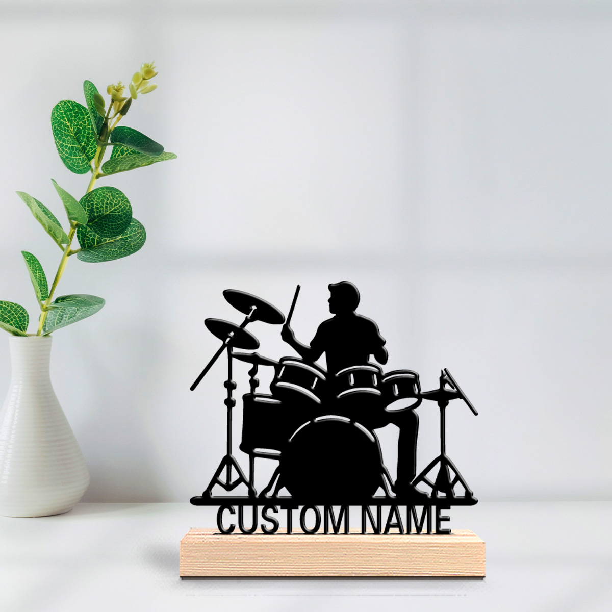 Musical Instrument With Names - 1pc nome personalizado bater um tambor