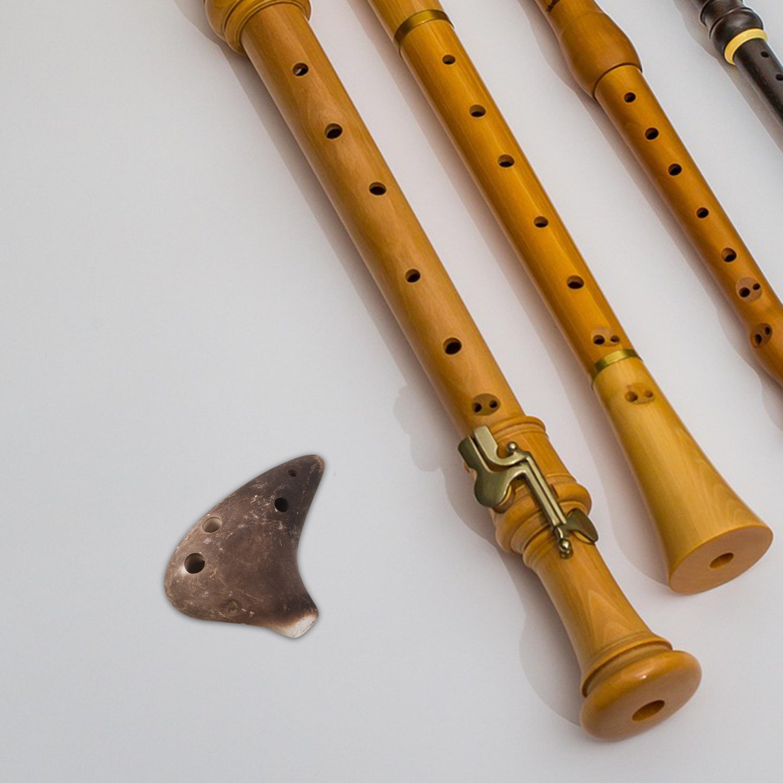 Musical Instrument Family - Mini Ocarina de 6 Furos, Instrumento