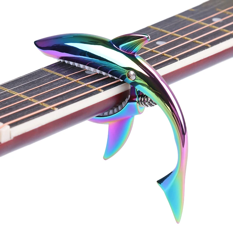 Acoustic Guitar Dreadnought - Capo de Guitarra Metal Shark em