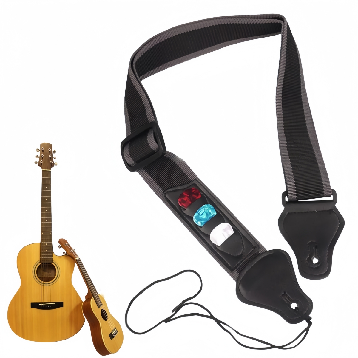 Correia de guitarra de couro P - Acoustic Guitar Dreadnought avaliação e preço
