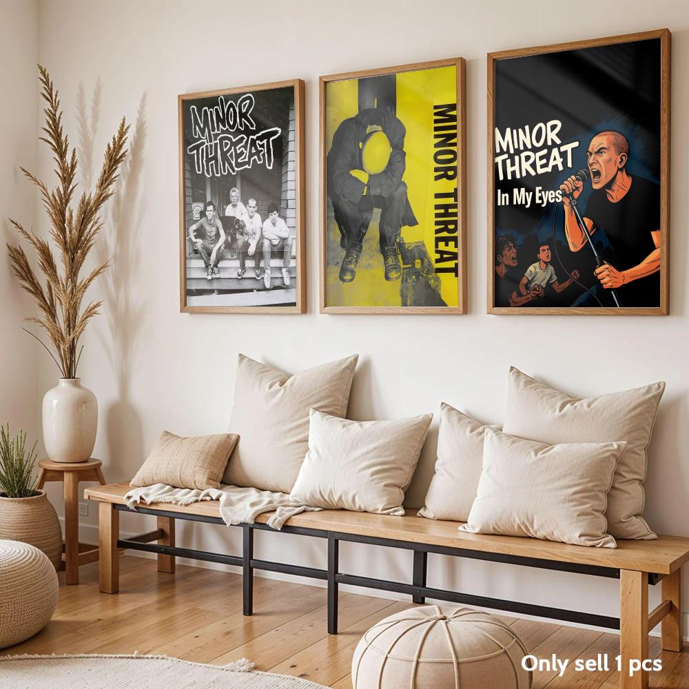 Pôster da banda de rock M-Mino - Musical Instrument Poster avaliação e preço