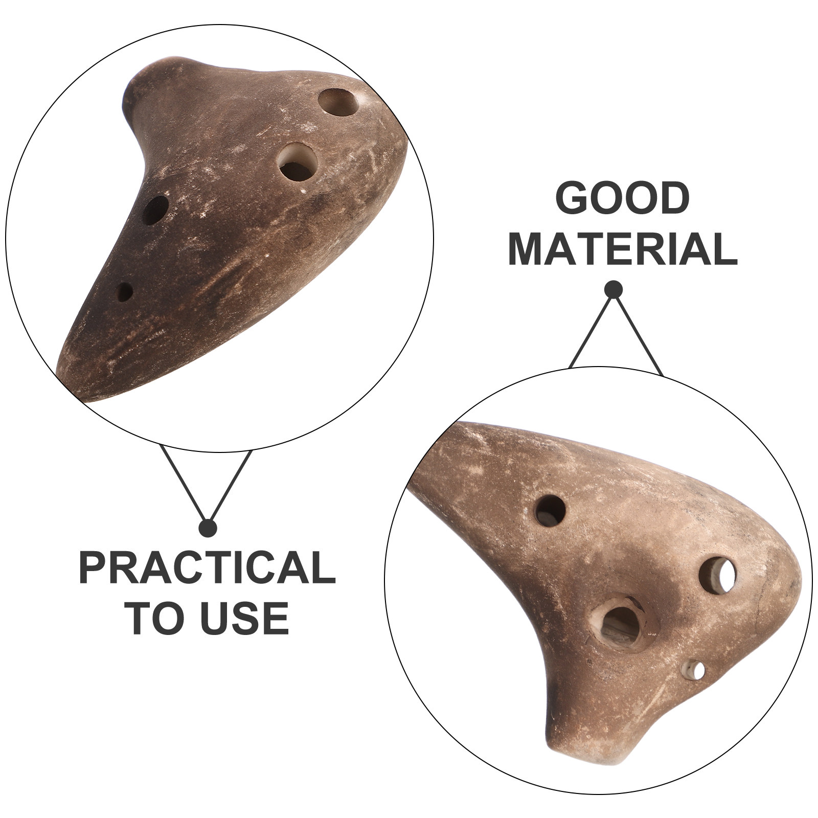 Mini Ocarina de 6 Furos, Instr - Musical Instrument Family avaliação e preço
