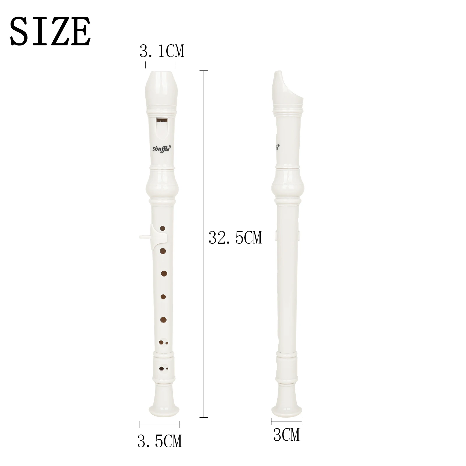 Flauta de 8 furos estilo barro - Recorder Baroque Style avaliação e preço
