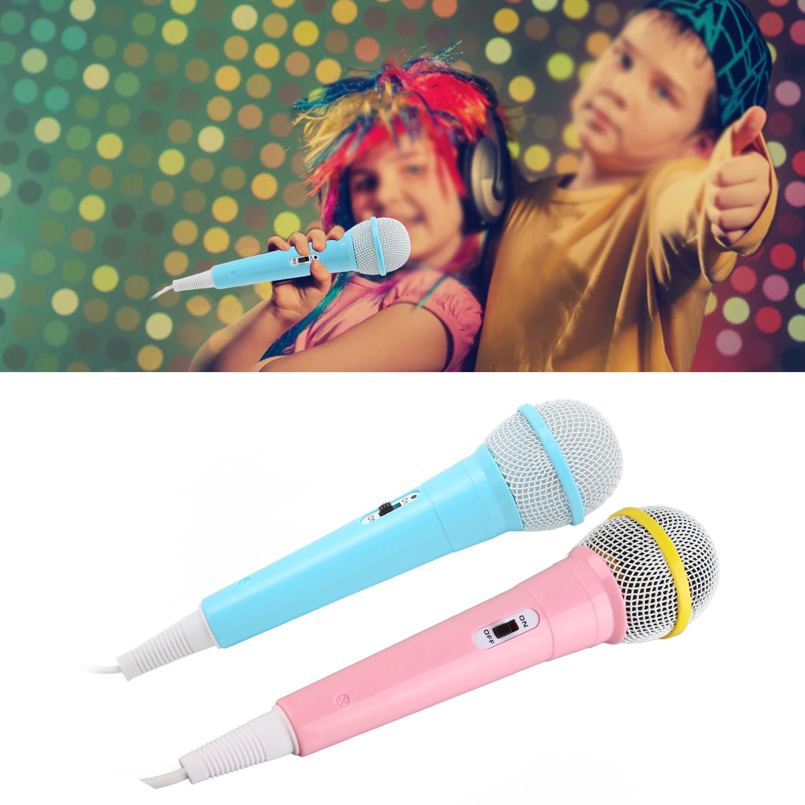 Crianças com fio microfone 3.5 - Musical Instrument Family avaliação e preço