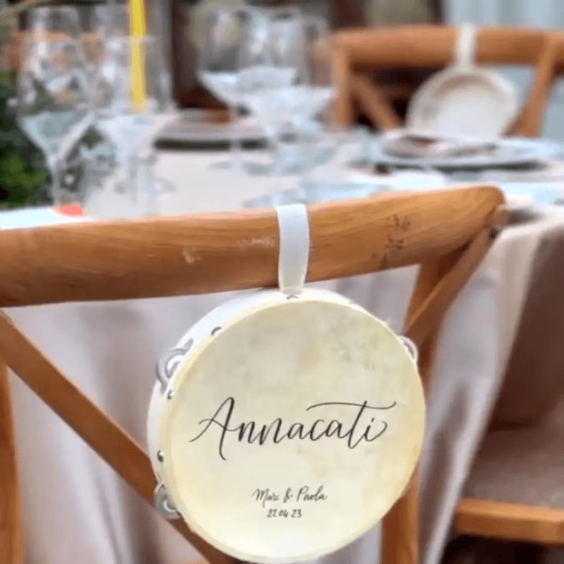 3/5PCS ﻿   Tambor de Casamento - Musical Instrument With Names avaliação e preço