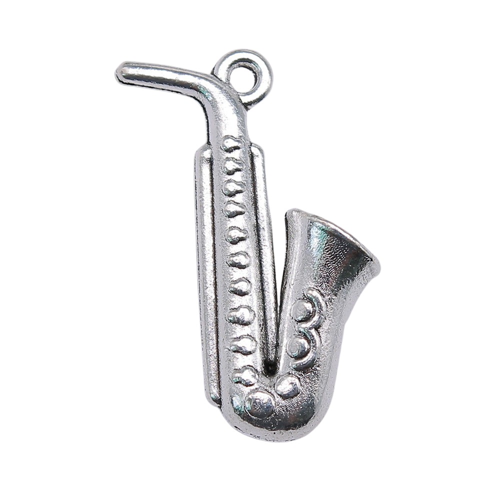 20 peças de pingentes de saxof - Musical Instrument Diy avaliação e preço