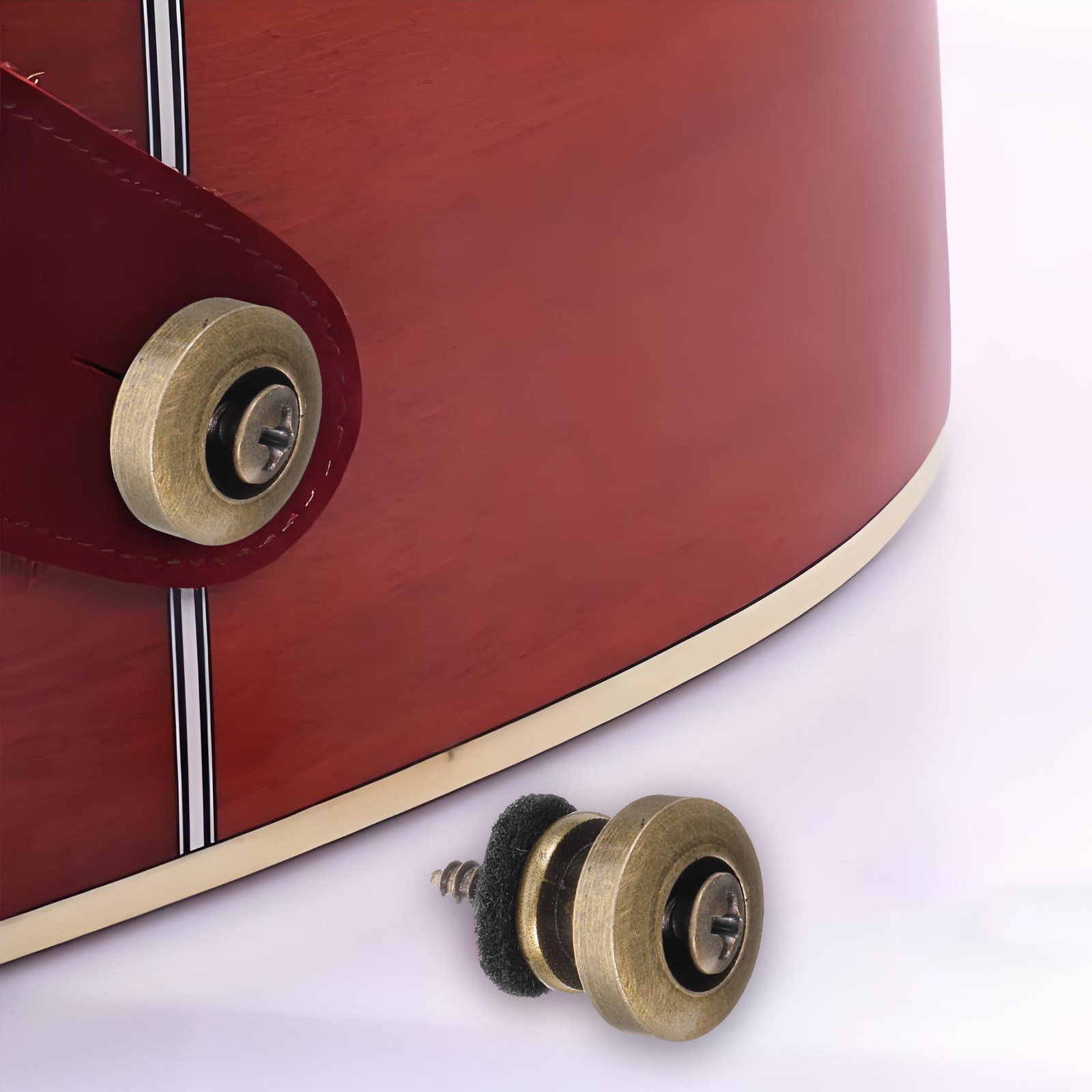2 Peças Travas de Segurança pa - Acoustic Guitar Dreadnought avaliação e preço