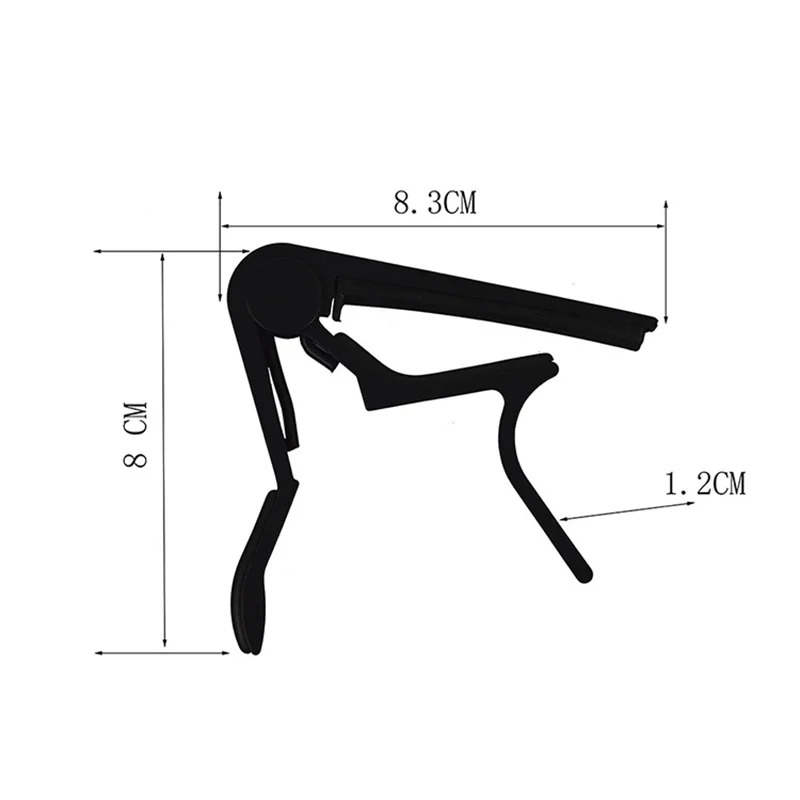 1/2 pçs capo de guitarra para  - Acoustic Guitar Dreadnought avaliação e preço