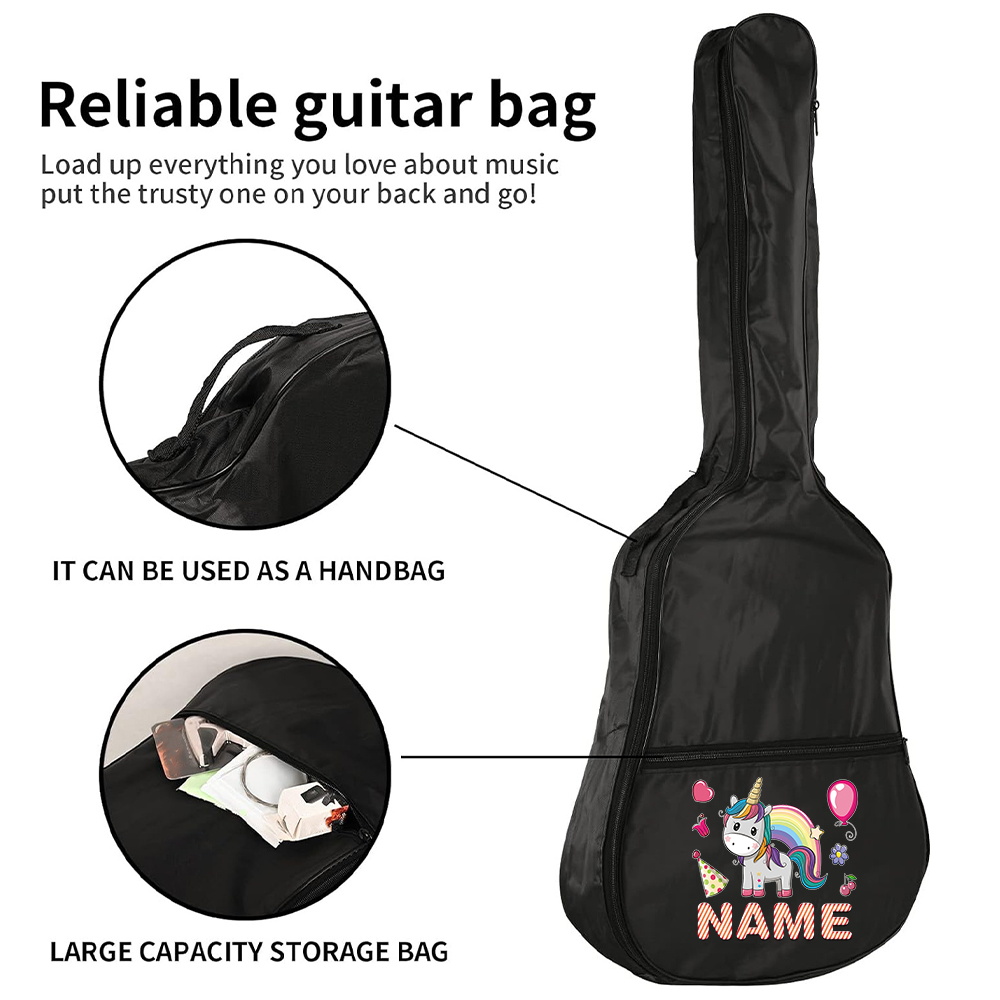 Bolsa de guitarra com nome per - Musical Instrument With Names avaliação e preço