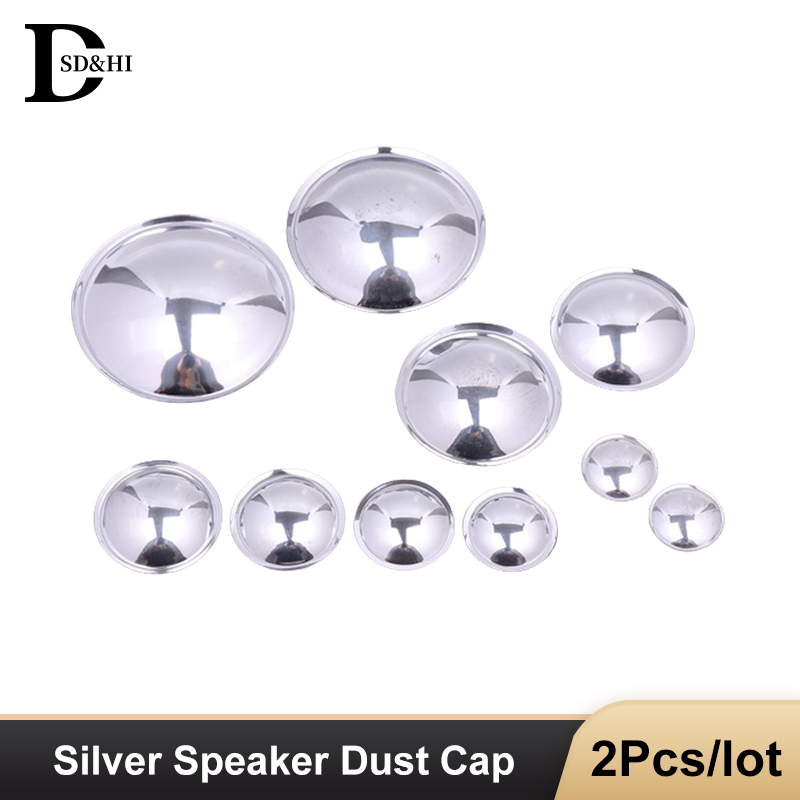 Bright Silver Speaker Dust Cap - Musical Instrument Diy avaliação e preço