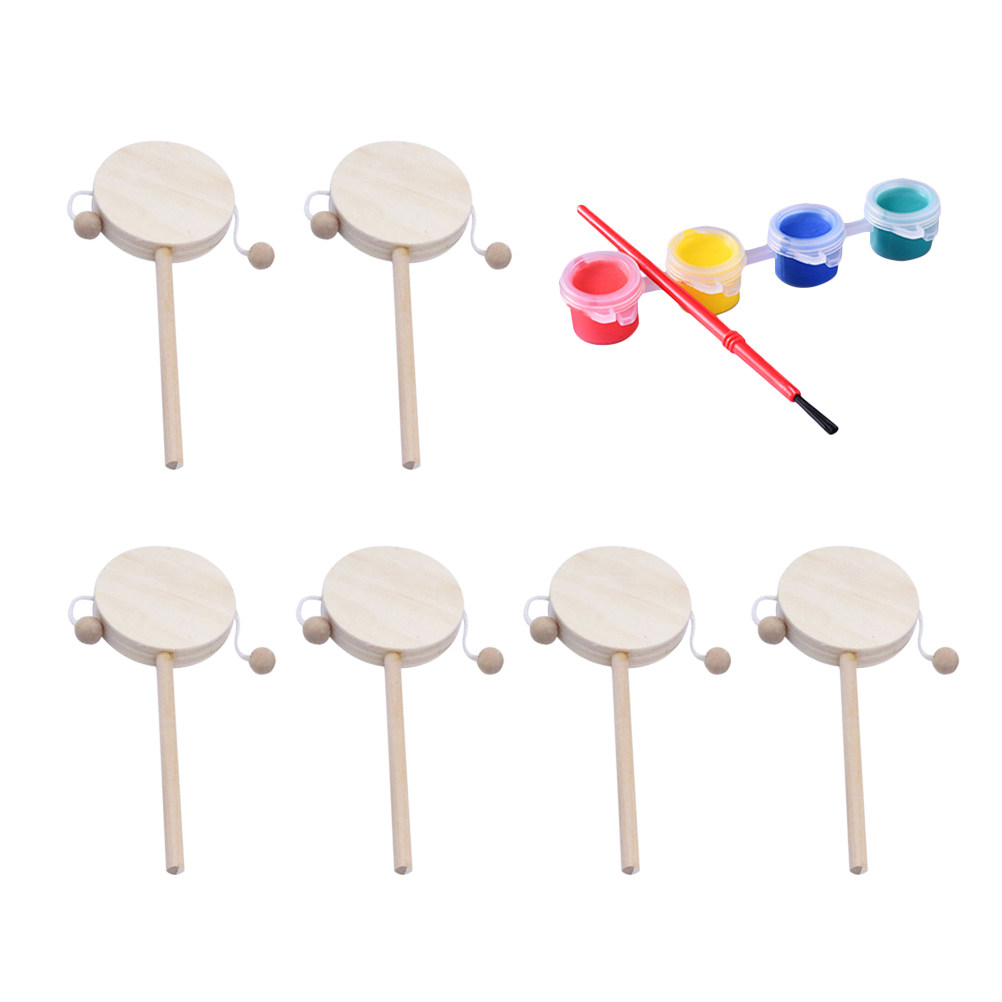 1 Conjunto de Tambor Chocalho  - Musical Instrument Diy avaliação e preço