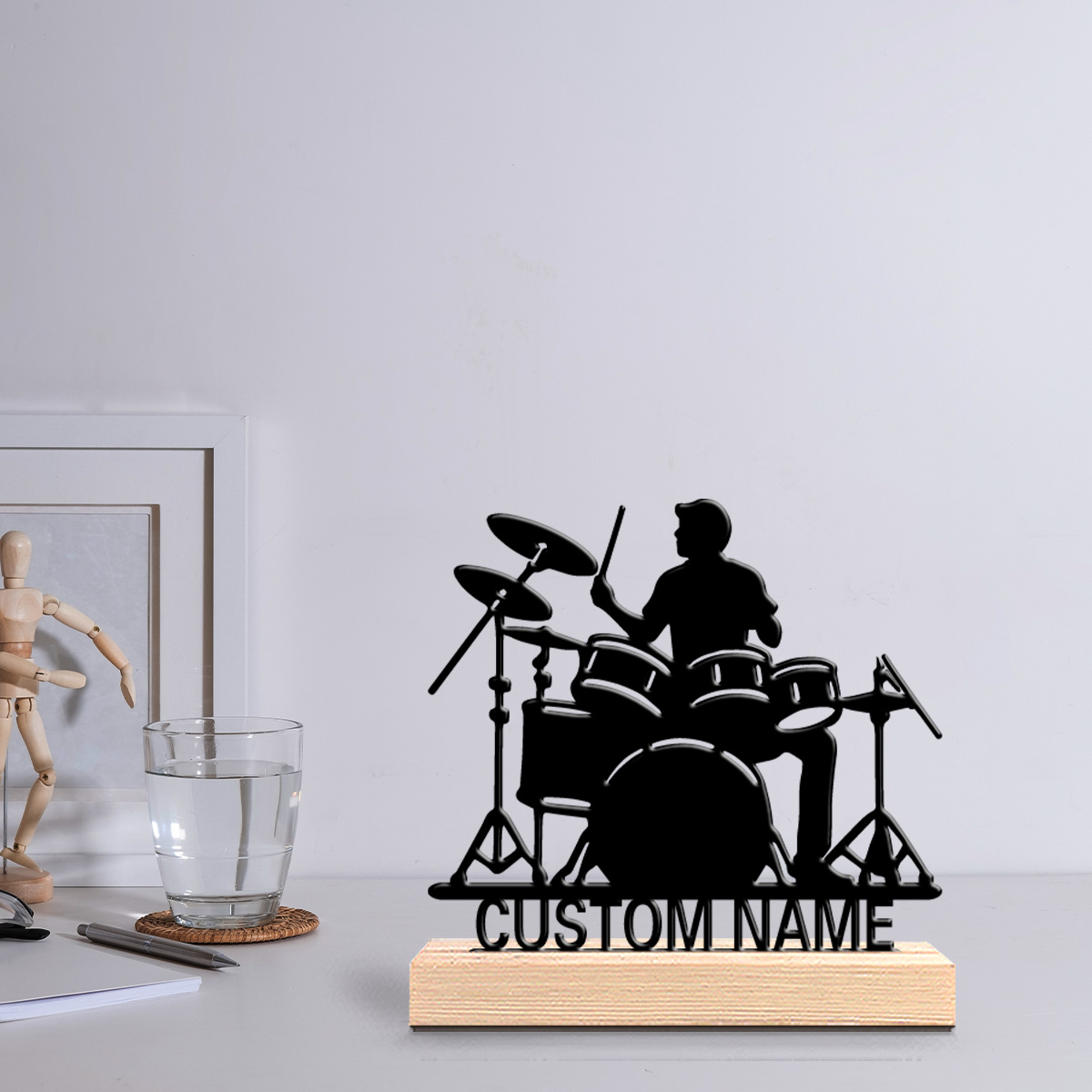 1pc nome personalizado bater u - Musical Instrument With Names avaliação e preço